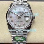 ARF Swiss 3235 Clone Rolex Datejust 36mm MOP Dial 904L Jubilee Watch 